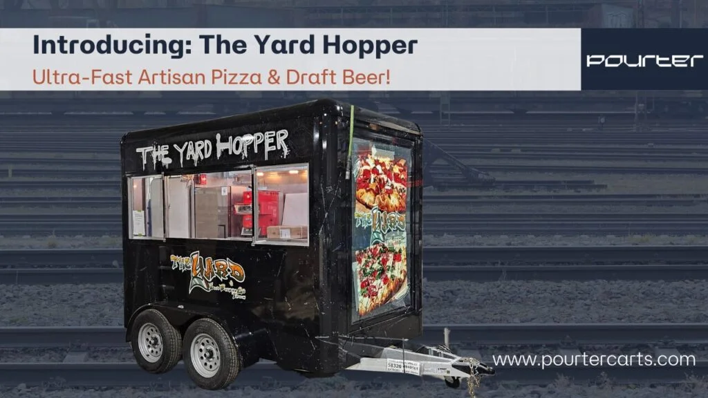 Beer & Pizza trailer: “The Yard Hopper” Loop Brewing Company partners with Pourter!