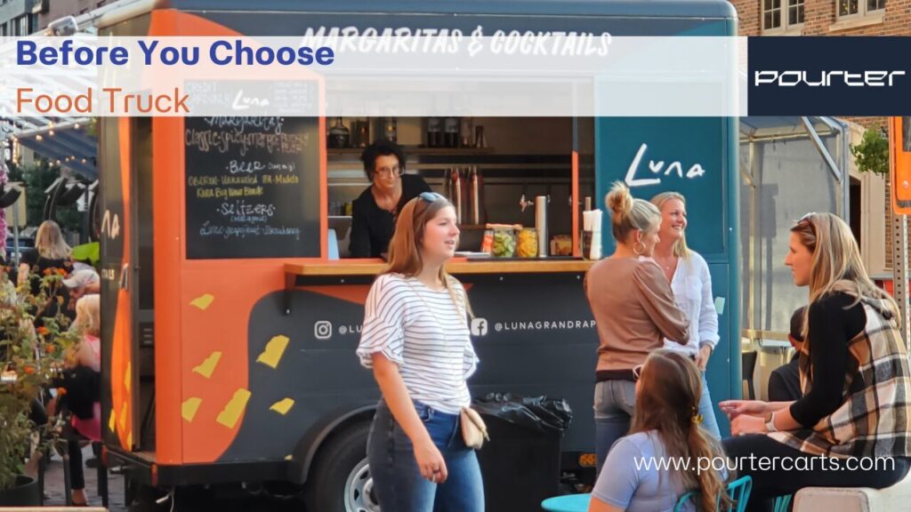Looking at food trucks for sale? Take a look at pourtercarts.com